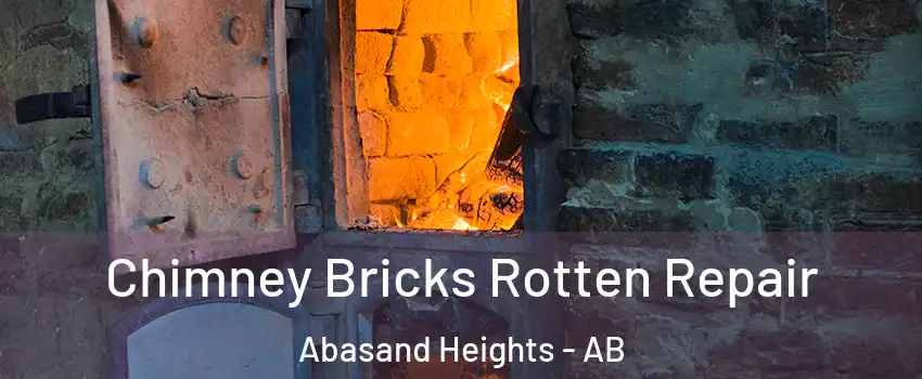  Chimney Bricks Rotten Repair Abasand Heights - AB