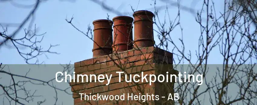  Chimney Tuckpointing Thickwood Heights - AB