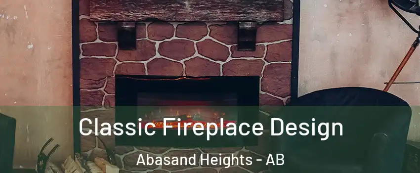  Classic Fireplace Design Abasand Heights - AB