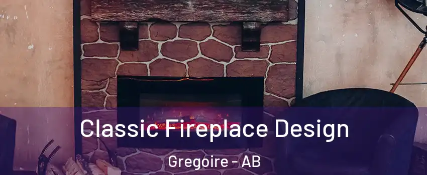  Classic Fireplace Design Gregoire - AB