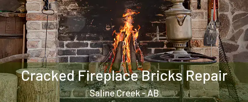  Cracked Fireplace Bricks Repair Saline Creek - AB