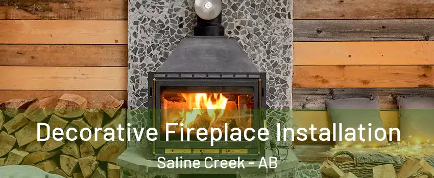  Decorative Fireplace Installation Saline Creek - AB