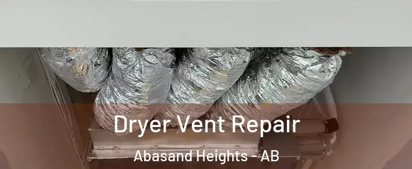  Dryer Vent Repair Abasand Heights - AB