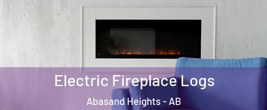  Electric Fireplace Logs Abasand Heights - AB