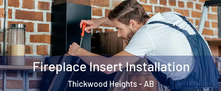  Fireplace Insert Installation Thickwood Heights - AB
