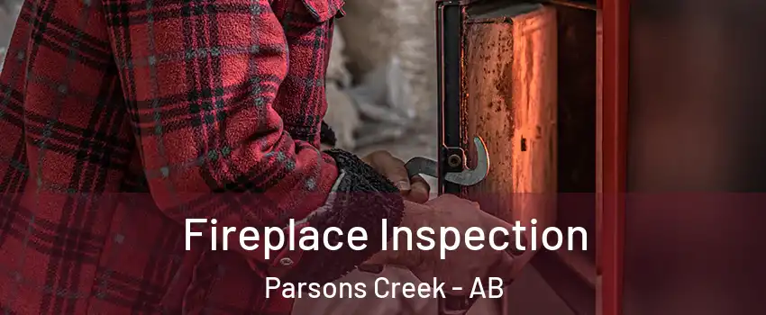  Fireplace Inspection Parsons Creek - AB