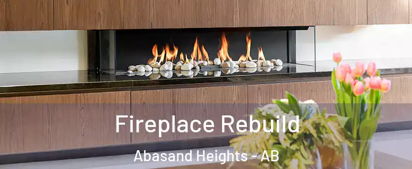  Fireplace Rebuild Abasand Heights - AB
