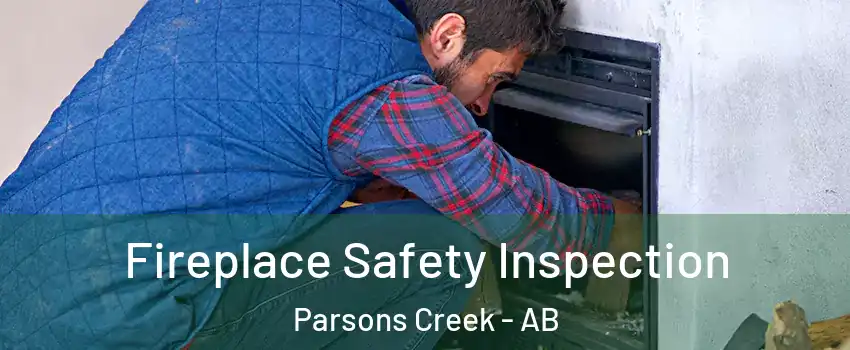  Fireplace Safety Inspection Parsons Creek - AB