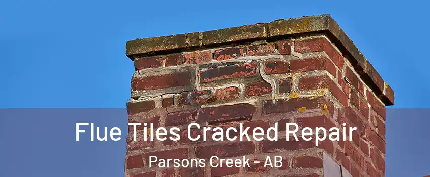  Flue Tiles Cracked Repair Parsons Creek - AB