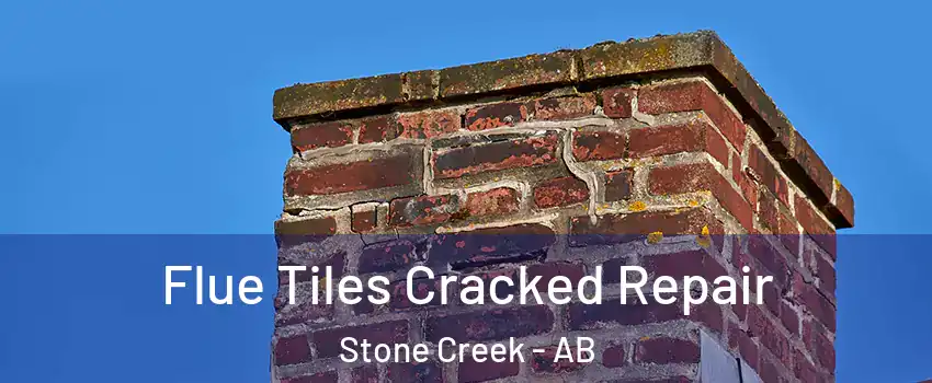  Flue Tiles Cracked Repair Stone Creek - AB