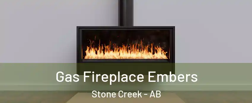  Gas Fireplace Embers Stone Creek - AB