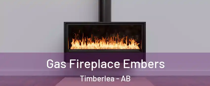  Gas Fireplace Embers Timberlea - AB
