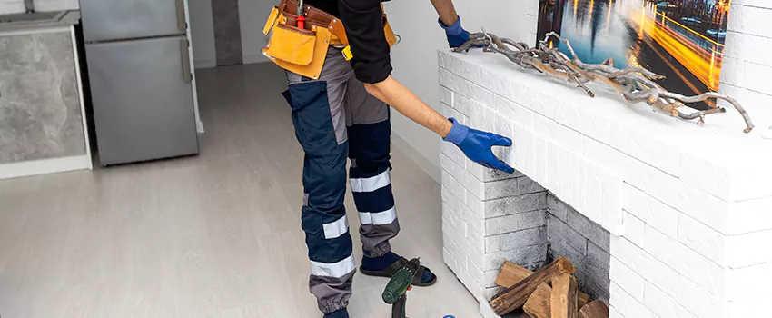 Outdoor Fireplace Restoration in Fort McMurray, Alberta