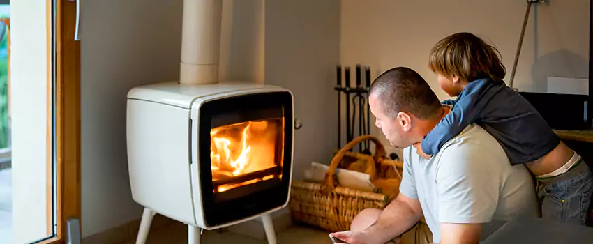 Morso Cast Iron Fireplace Insert Installation in Fort McMurray, AB