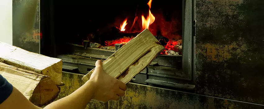 Wood Stove Heat Resistant Wall Repair in Fort McMurray, Alberta