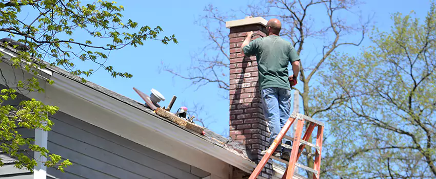 Chimney Crown Repair in Waterways, Alberta