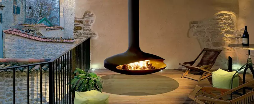 Bioethanol Hanging Fireplace Installation Services in Fort McMurray, AB