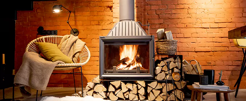 Pellet Stove Chimney Pipe Brackets Installation in Fort McMurray, AB