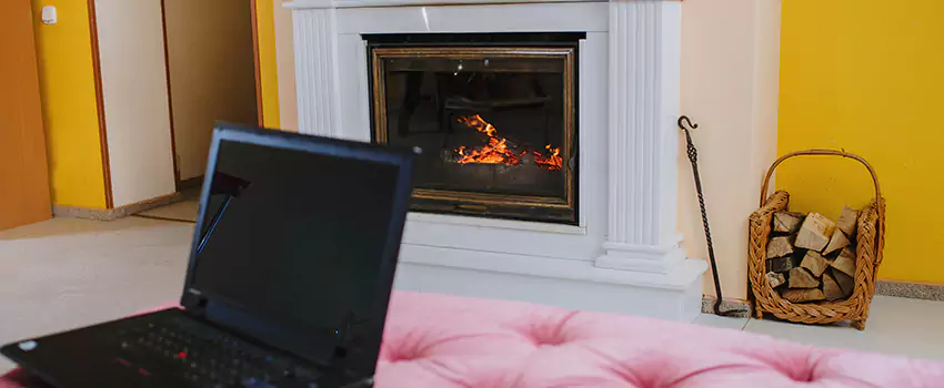 Valor Outdoor Gas Fireplace in Fort McMurray, Alberta