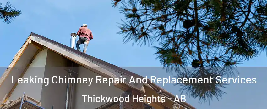  Leaking Chimney Repair And Replacement Services Thickwood Heights - AB
