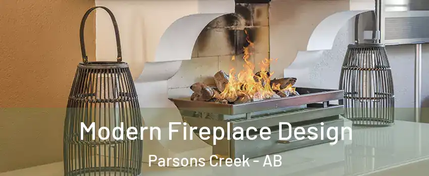  Modern Fireplace Design Parsons Creek - AB