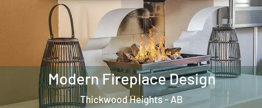 Modern Fireplace Design Thickwood Heights - AB