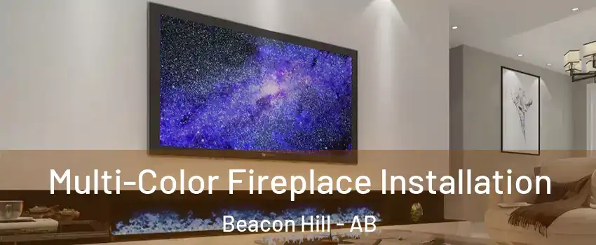  Multi-Color Fireplace Installation Beacon Hill - AB
