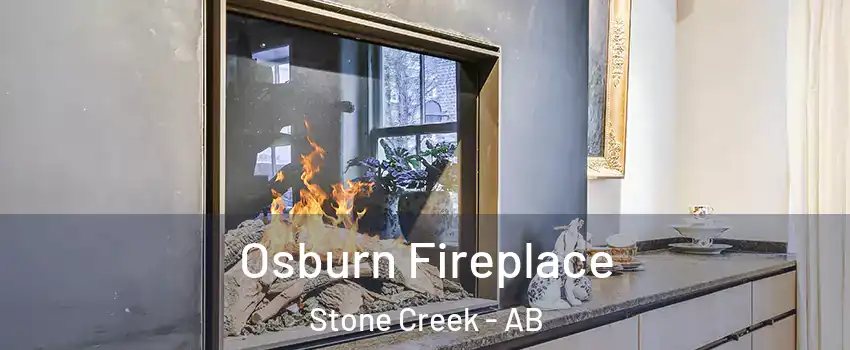  Osburn Fireplace Stone Creek - AB