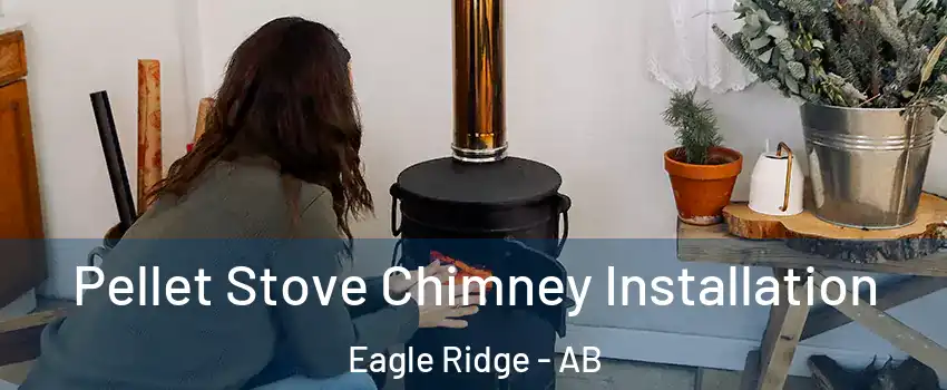  Pellet Stove Chimney Installation Eagle Ridge - AB